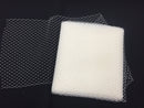 Ivory 9 inches Birdcage bridal veil netting - french net trim - prom - wedding - hats - bridal - nightgowns - decorations - sold by the yard. - New Creations Fabric & Foam Inc