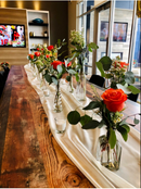 18" Wide Extra Long, Chiffon Wedding Table Runner