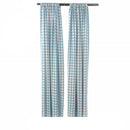 5 Feet Wide x 6 Feet High, Buffalo Checkered Country Plaid Gingham Checkered Backdrop Drapes Curtains Panels, 1 Pair