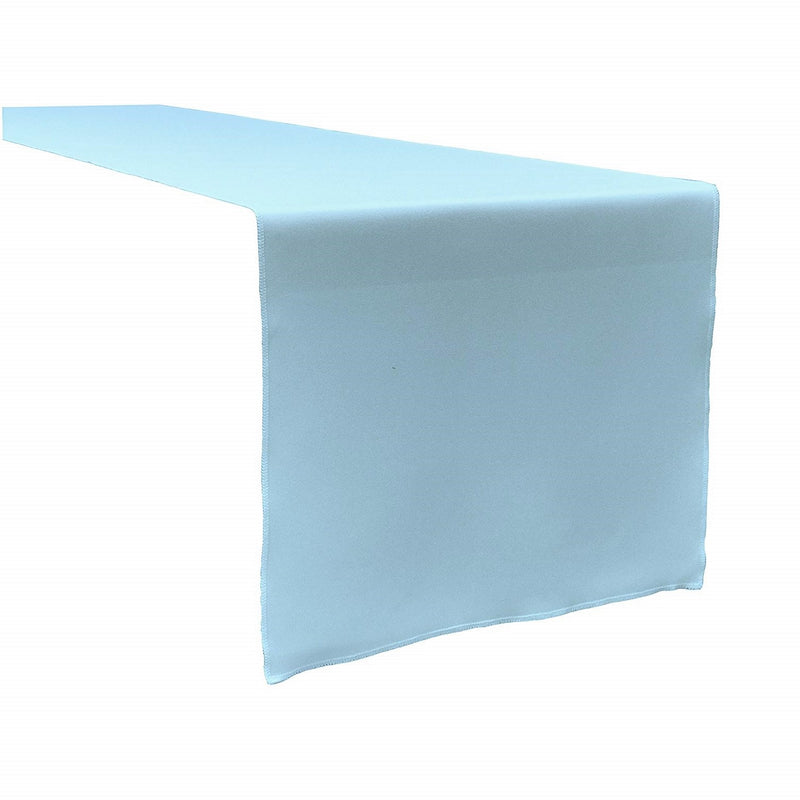 14" x 72" Polyester Poplin Table Runner, Ideal for Wedding, Baby Shower, Home, Restaurant,