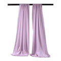 5 Feet Wide x 6 Feet High, Polyester Poplin Backdrop Drape Curtain Panel, Room Divider, 1 Pair