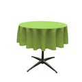 36" Round Polyester Poplin Table Overlay Good For A 24" Round Table With a 6" Round Drop Around