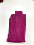 58" ROUND FULL COVERED GLITTER SHIMMER TABLECLOTH