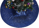 48" Round Decorative Sequins Tree Skirt for Christmas/Thanksgiving Day