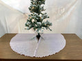 48" Round Decorative Sequins Tree Skirt for Christmas/Thanksgiving Day