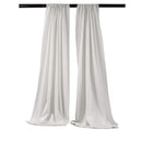 Polyester Poplin Backdrop Drape Curtain Panel / Curtain Room Divider - 2 Panels - New Creations Fabric & Foam Inc