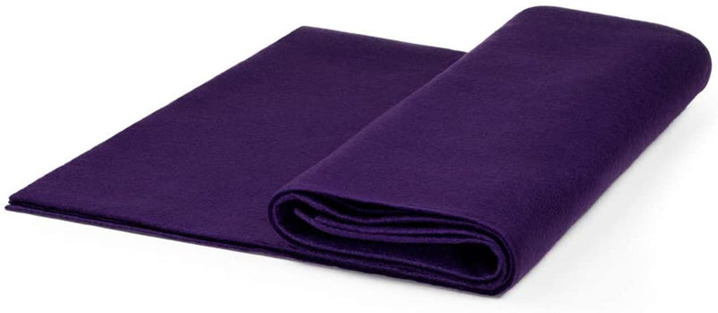 Purple Craft Felt by The Yard 72" Wide, School craft-Poker Table Fabric, Sewing Projects.