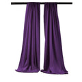 5 Feet Wide x 8 Feet High, Polyester Poplin Backdrop Drape Curtain Panel, Room Divider, 1 Pair