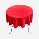 58" ROUND FULL COVERED GLITTER SHIMMER TABLECLOTH