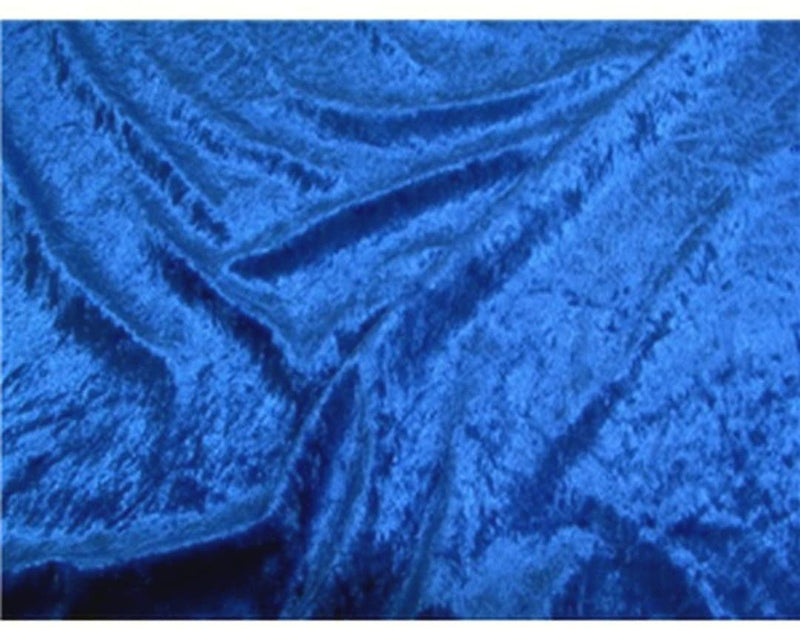 Solid Crushed Velour Stretch Velvet Fabric 59/60" Wide Sold By The Yard.