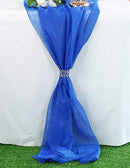 58" Wide Extra Long, Chiffon Wedding Table Runner