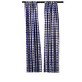 5 Feet Wide x 6 Feet High, Buffalo Checkered Country Plaid Gingham Checkered Backdrop Drapes Curtains Panels, 1 Pair