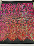 Royalty Sequin Damask Fabric 54” Wide| New Creations Fabric & Foam Inc. - New Creations Fabric & Foam Inc