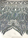 Royalty Sequin Damask Fabric 54” Wide| New Creations Fabric & Foam Inc. - New Creations Fabric & Foam Inc