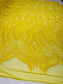 Royalty Sequin Damask Fabric 54” Wide| New Creations Fabric & Foam Inc. - New Creations Fabric & Foam Inc