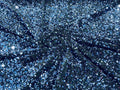 Sequin Velvet Stretch Fabric| New Creations Fabric & Foam Inc. - New Creations Fabric & Foam Inc