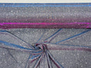 Moon Shadow 58/60" Wide Full Glitter Covered Shimmer Fabric By The Yard