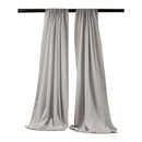 5 Feet Wide x 20 Feet High,  Polyester Seamless Backdrop Drape Curtain Panel / Curtain Room Divider / 2 Panels